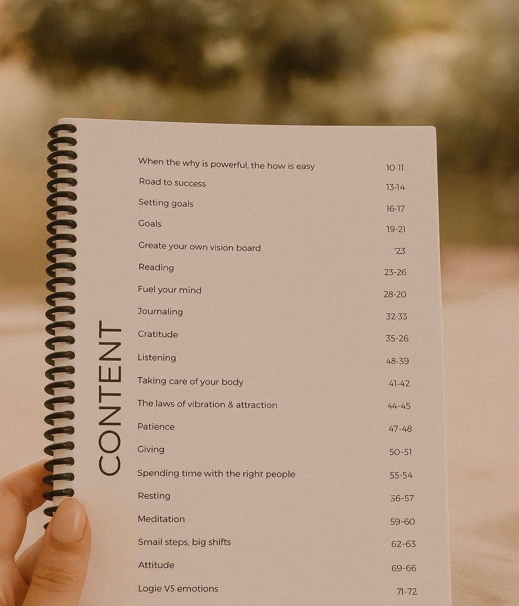 21 days journal to become your best self